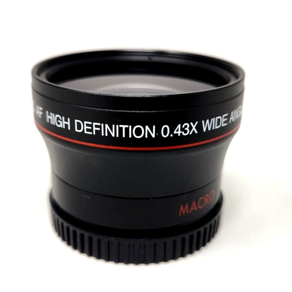 Vivitar HD4 MC AF 0.43X High Definition Wide Angle Converter Len w/ Macro - 58mm